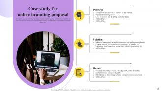Online Branding Proposal Powerpoint Presentation Slides Multipurpose Best
