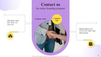 Online Branding Proposal Powerpoint Presentation Slides Aesthatic Best