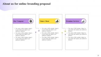 Online Branding Proposal Powerpoint Presentation Slides Idea Good