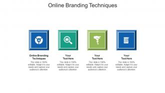 Online branding techniques ppt powerpoint presentation outline maker cpb