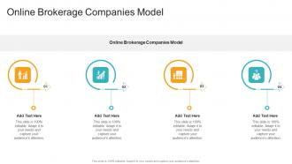 Online Brokerage Companies Model In Powerpoint And Google Slides Cpb