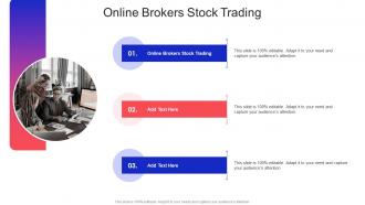 Online Brokers Stock Trading In Powerpoint And Google Slides Cpb