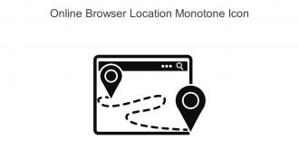 Online Browser Location Monotone Icon In Powerpoint Pptx Png And Editable Eps Format