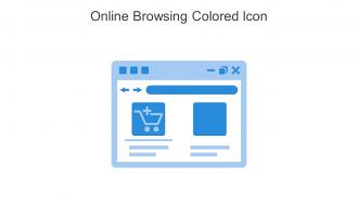 Online Browsing Colored Icon In Powerpoint Pptx Png And Editable Eps Format