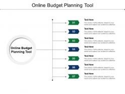 Online budget planning tool ppt powerpoint presentation summary layout cpb