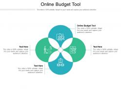 Online budget tool ppt powerpoint presentation styles format cpb