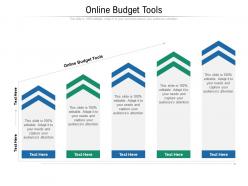 Online budget tools ppt powerpoint presentation ideas slides cpb