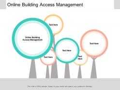 Online building access management ppt powerpoint presentation file templates cpb