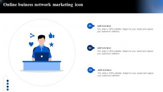 Online Buiness Network Marketing Icon