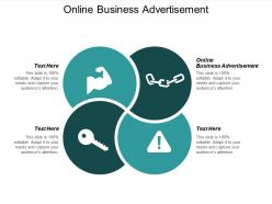 Online business advertisement ppt powerpoint presentation gallery influencers cpb