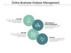 Online business analysis management ppt powerpoint presentation pictures example introduction cpb