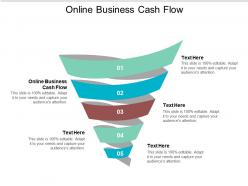 Online business cash flow ppt powerpoint presentation infographic template graphics download cpb