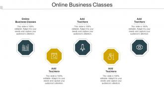 Online Business Classes Ppt Powerpoint Presentation Summary Background Cpb