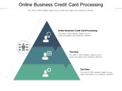 Online business credit card processing ppt powerpoint presentation file sample cpb