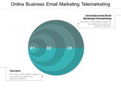 Online business email marketing telemarketing ppt powerpoint presentation ideas display cpb
