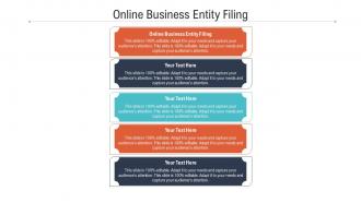Online business entity filing ppt powerpoint presentation styles graphics design cpb