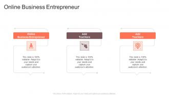 Online Business Entrepreneur In Powerpoint And Google Slides Cpb
