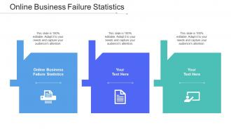 Online Business Failure Statistics Ppt Powerpoint Presentation Gallery Graphic Images Cpb
