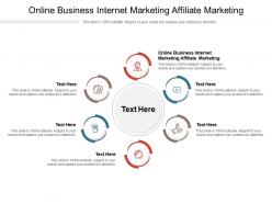 Online business internet marketing affiliate marketing ppt powerpoint presentation ideas cpb