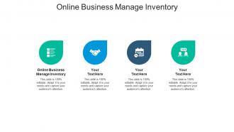 Online business manage inventory ppt powerpoint presentation summary icon cpb