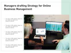 Online business management marketing working framework successful resources information strategy