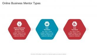 Online Business Mentor Types In Powerpoint And Google Slides Cpb
