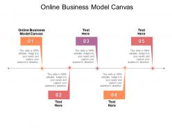 Online business model canvas ppt powerpoint presentation inspiration cpb