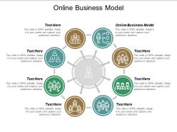 Online business model ppt powerpoint presentation gallery rules cpb