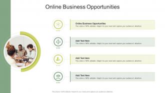 Online Business Opportunities In Powerpoint And Google Slides Cpb