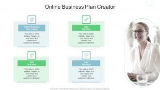Online Business Plan Creator In Powerpoint And Google Slides Cpb
