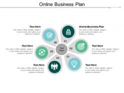 Online business plan ppt powerpoint presentation ideas background image cpb