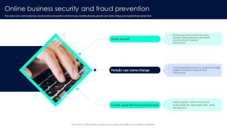 Online Business Security And Fraud Prevention