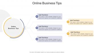 Online Business Tips In Powerpoint And Google Slides Cpb