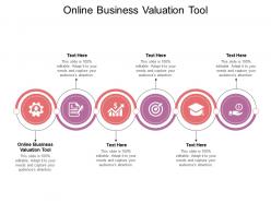 Online business valuation tool ppt powerpoint presentation icon example cpb