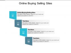 Online buying selling sites ppt powerpoint presentation show pictures cpb