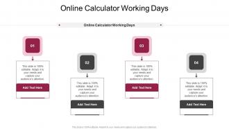 Online Calculator Working Days In Powerpoint And Google Slides Cpb