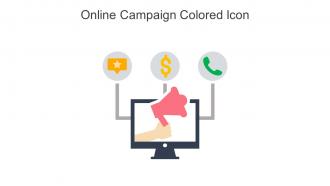 Online Campaign Colored Icon In Powerpoint Pptx Png And Editable Eps Format