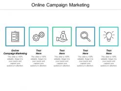 Online campaign marketing ppt powerpoint presentation styles graphics design cpb