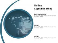 Online capital market ppt powerpoint presentation themes cpb