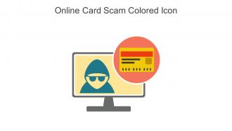 Online Card Scam Colored Icon In Powerpoint Pptx Png And Editable Eps Format