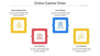 Online Cashier Order Ppt Powerpoint Presentation Infographics Clipart Images Cpb