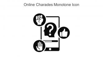 Online Charades Monotone Icon In Powerpoint Pptx Png And Editable Eps Format
