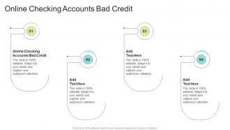 Online Checking Accounts Bad Credit In Powerpoint And Google Slides Cpb