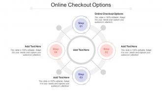 Online Checkout Options Ppt Powerpoint Presentation Inspiration Grid Cpb