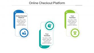 Online checkout platform ppt powerpoint presentation inspiration display cpb