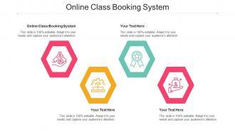 Online Class Booking System Ppt Powerpoint Presentation File Rules Cpb