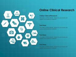 Online Clinical Research Ppt Powerpoint Presentation Infographic Template Picture
