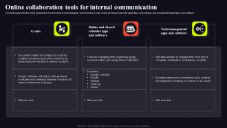 Online Collaboration Tools Video Conferencing In Internal Communication