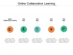 Online collaborative learning ppt powerpoint presentation model samples cpb