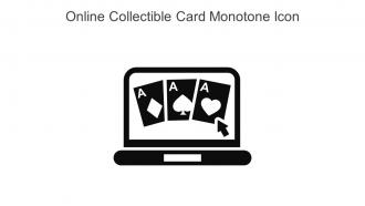 Online Collectible Card Monotone Icon In Powerpoint Pptx Png And Editable Eps Format